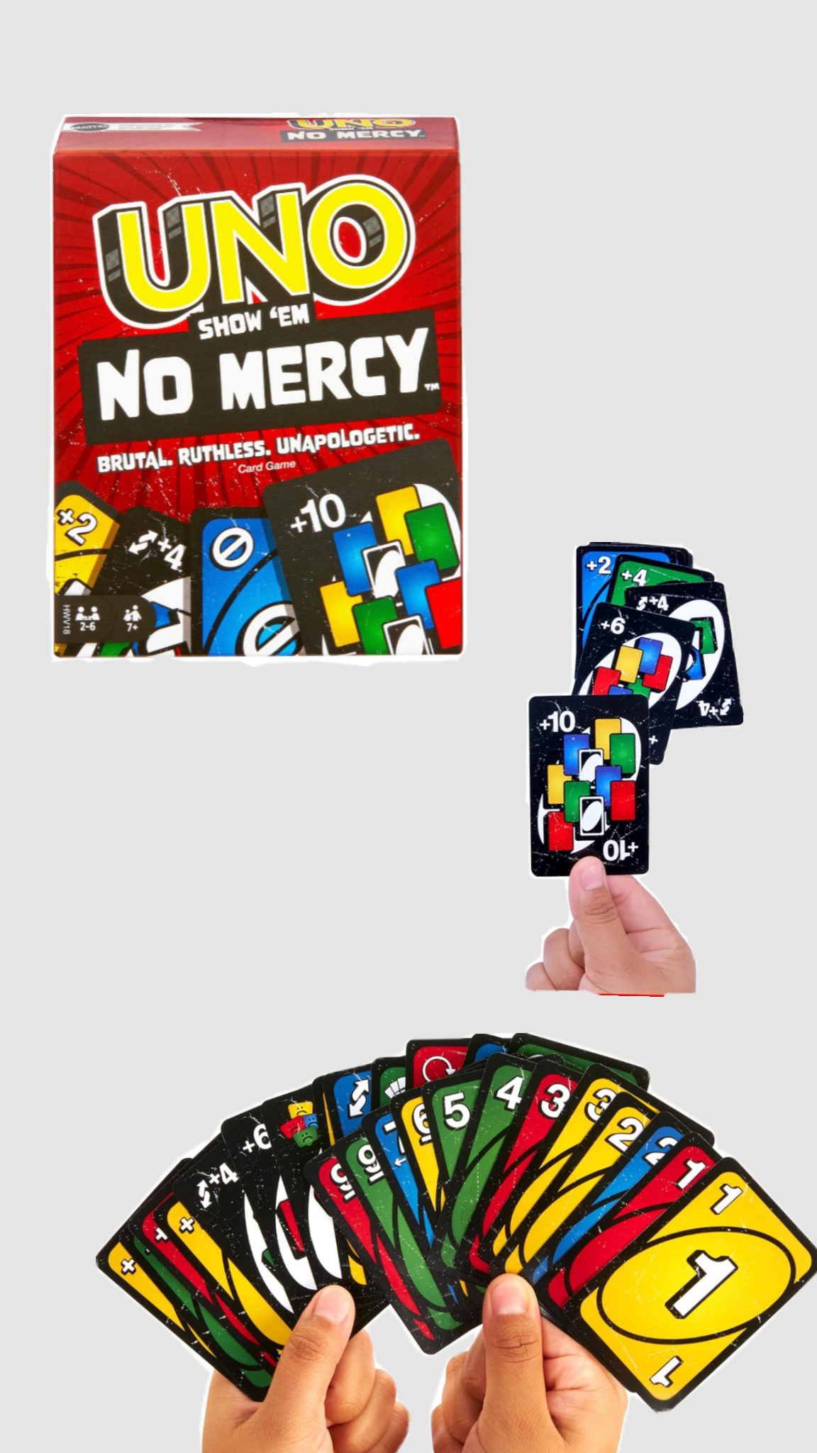 Uno Show Em' No-Mercy Card Game