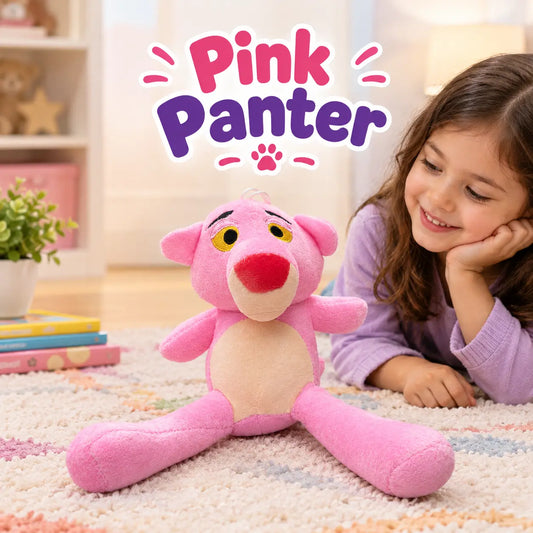 Pink Panther Plush Toy – Soft & Cuddly Stuffed Animal for Kids