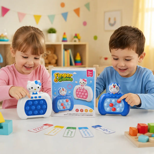 Finger Game Pop It Toy - Interactive Memory & Reflex Game for Kids
