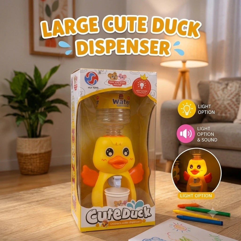 Large Duck Water Dispenser For Kids