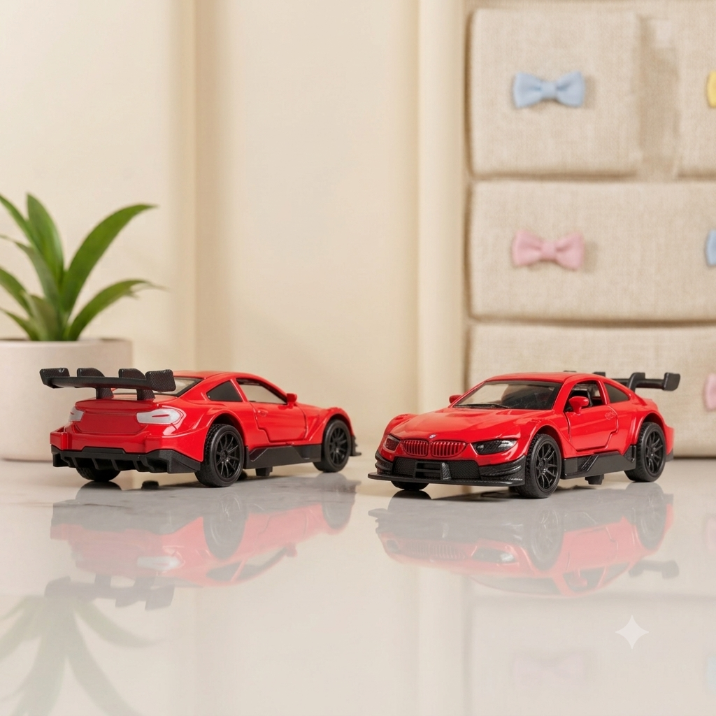 Die-Cast Alloy Sports Car Collection for Kids
