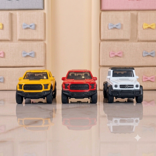 Die-Cast Alloy Pickup Truck Collection For Kids