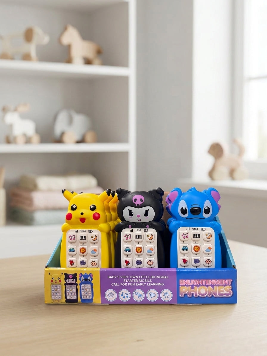 Baby Musical Character Toy Phones For Kids