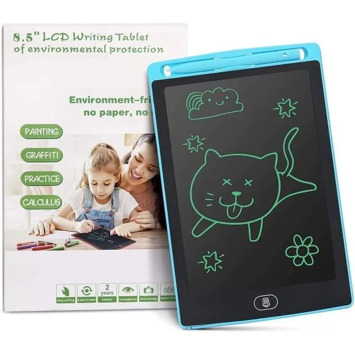LCD Writing Tablet for Kids – Multicolor Screen, Erasable Drawing Board