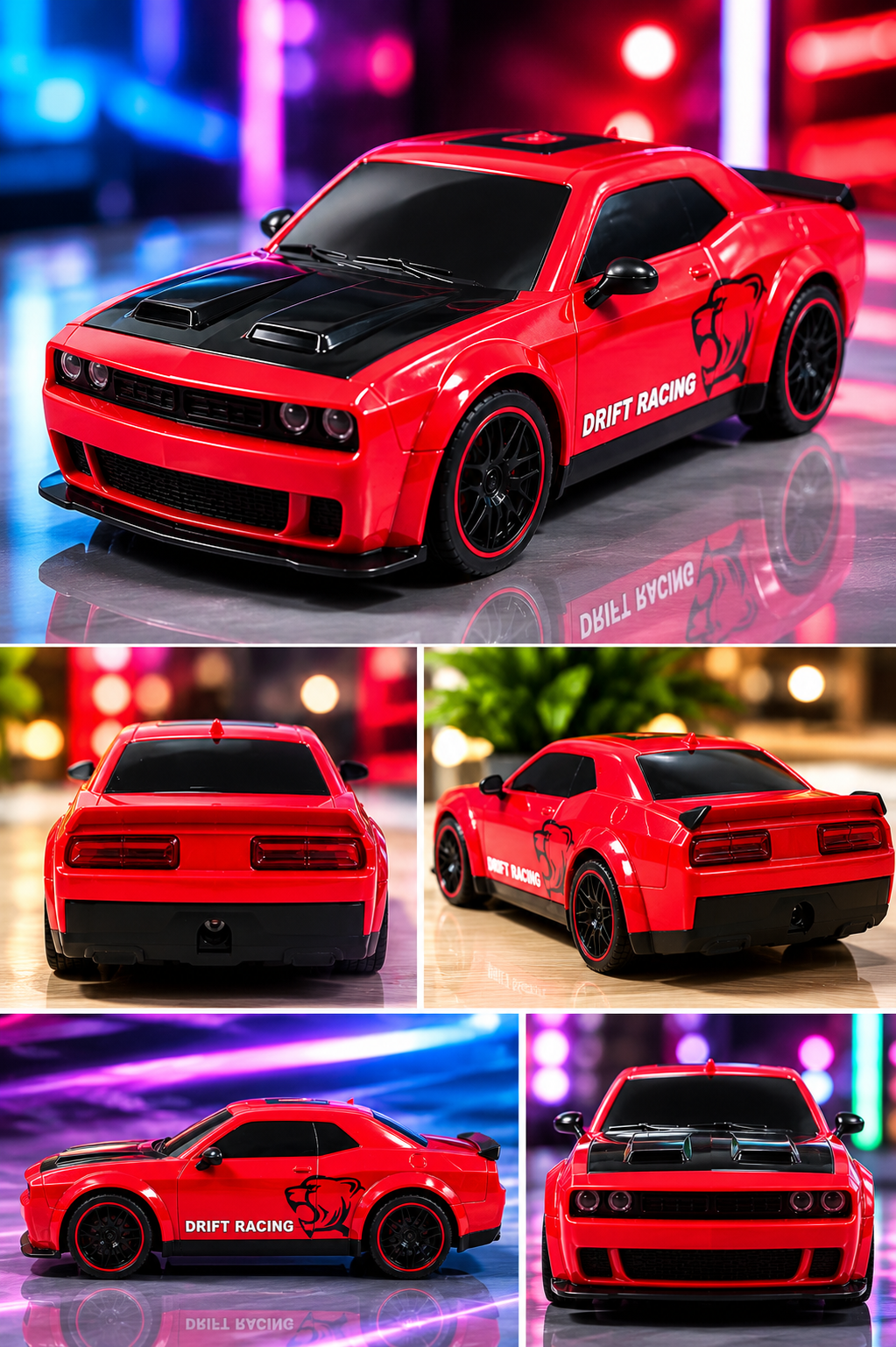 Mustang Remote Control Drift Car For Kids