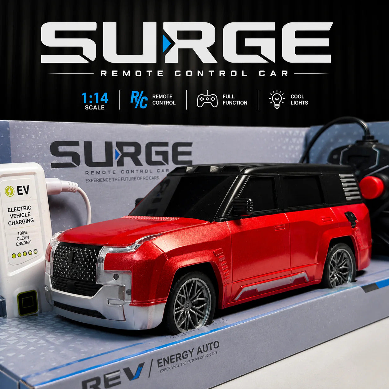 RC MOKA EV SUV Electric Remote Control Car For Kids – Rechargeable Luxury SUV