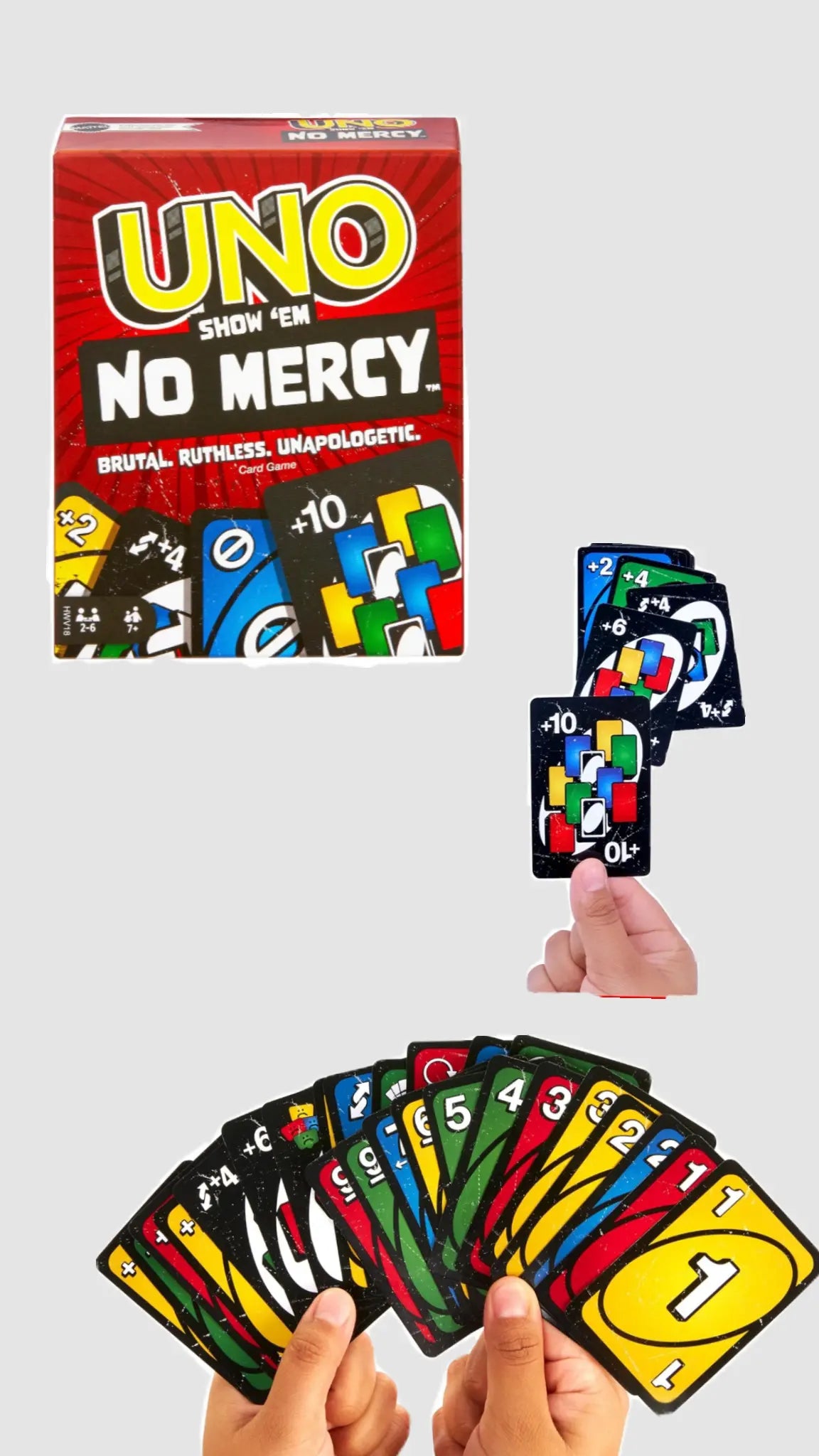 Uno Show Em' No-Mercy Card Game