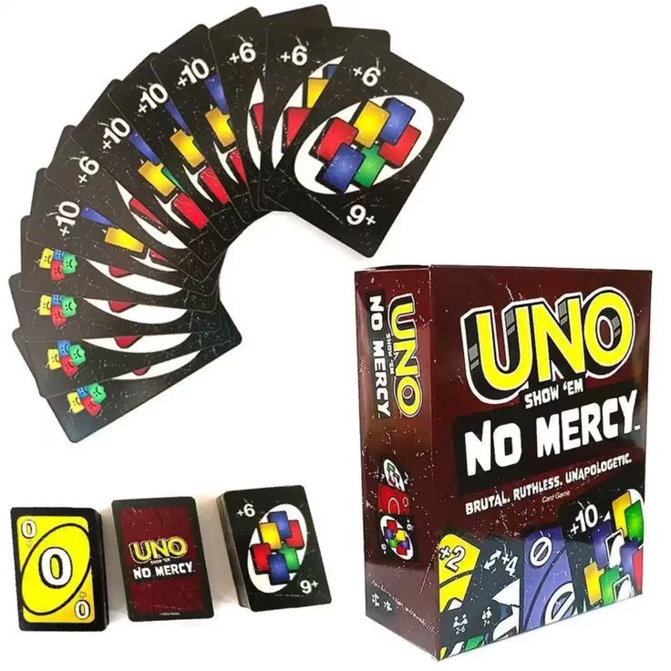 Uno Show Em' No-Mercy Card Game