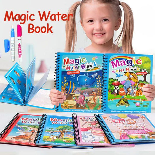Reusable Drawing Magic Water Book For kids
